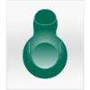 SecurSeal® 13 mm Vial Tops, 1000/roll, Green