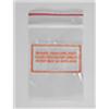 Warning Paralyzing Agent Bags, 3 x 4