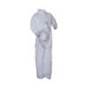 Coveralls, Micro Porous, Polypropylene, EW, EA, White
