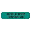 Store At Room Temperature Labels, 1  5/8