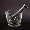 Flint Glass Mortar and Pestle Set, 8 oz.