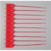 Draw-Tight Seals, Red, 100/Pack