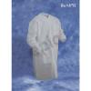 Lab Coat, SMS, Knit Wrist, Knit Collar, 3 PKT, White