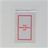For Intrathecal Use Reclosable Bag, 6 x 9 100/PK