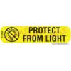 Auxiliary Label - Protect From Light, 1,000/EA