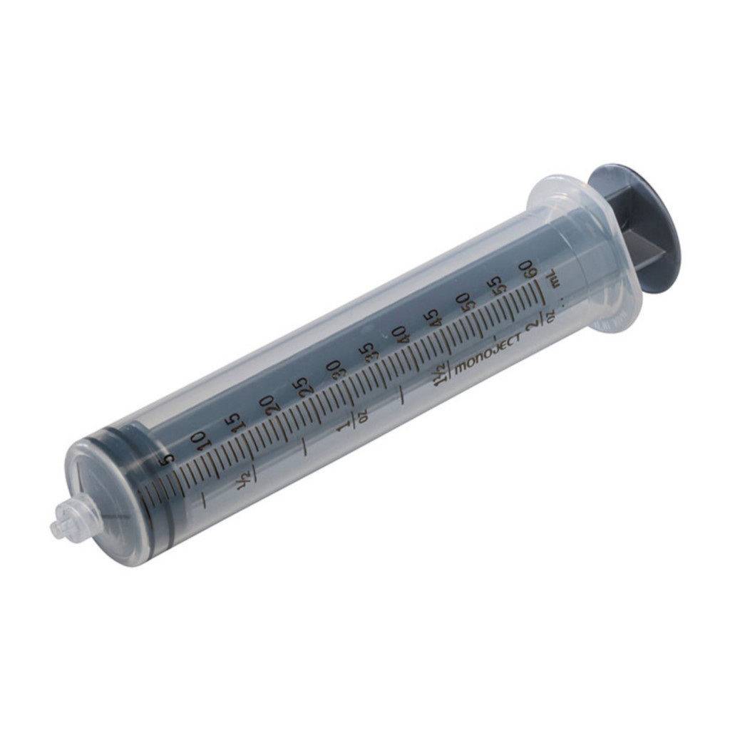 General Purpose 60ml Syringe, Luer Lock Tip, Sterile, No Safety, 30/EA, 120/CS
