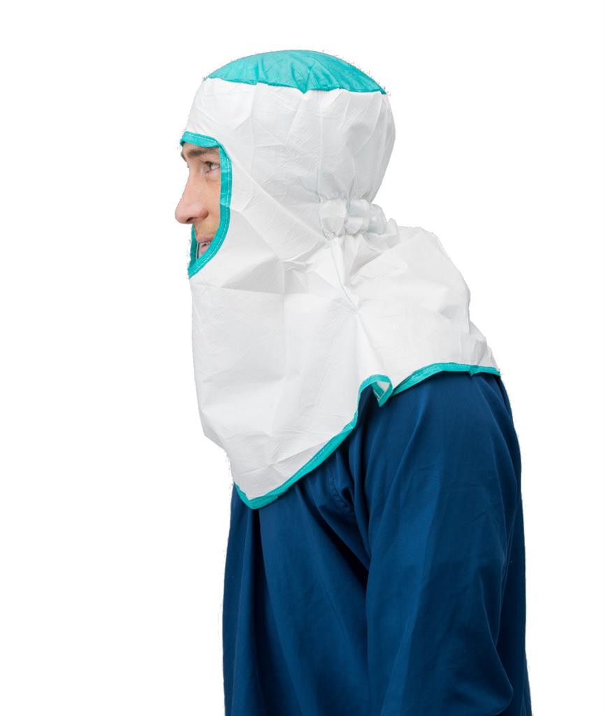 HOODS: Open face, individually packaged, white. Size Small/Medium, 100/CS