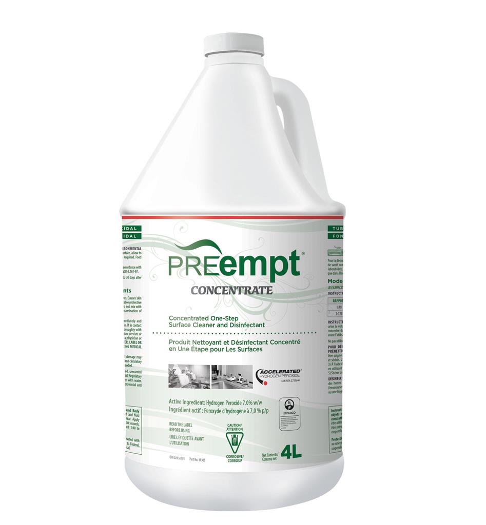 PREempt RTU Disinfectant, 1GAL 4/case