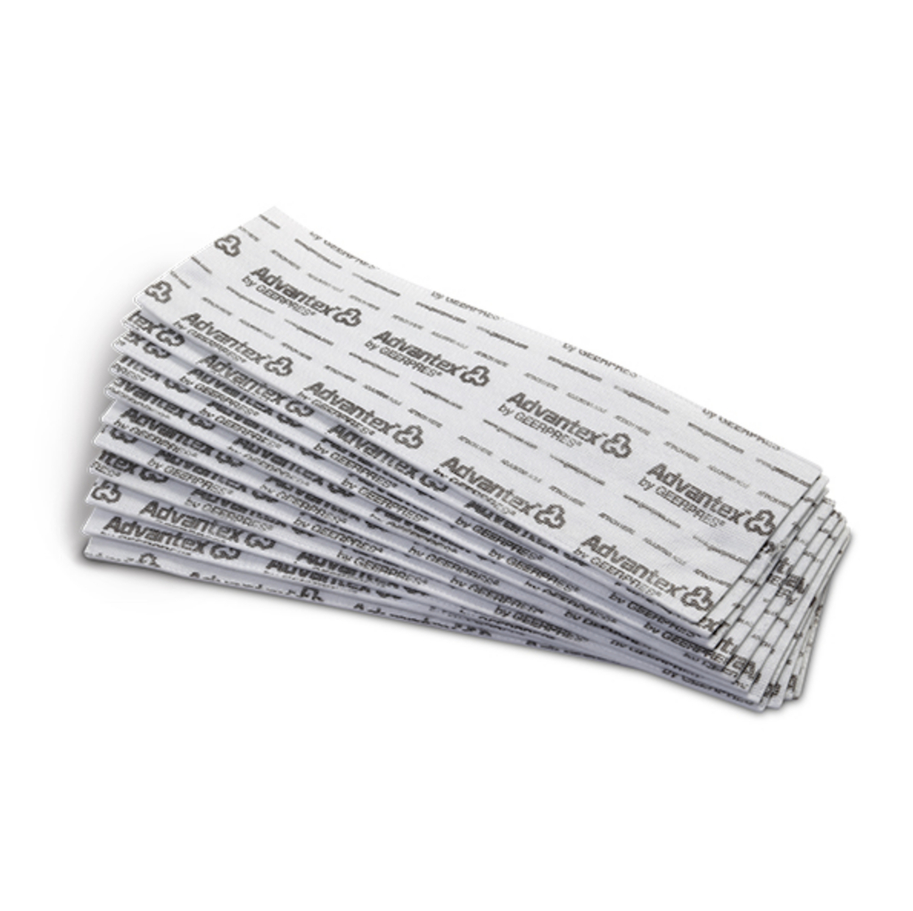 ADVANTEX® Single-use microfiber disposable mop cover, 200/case (10 packs of 20 each)