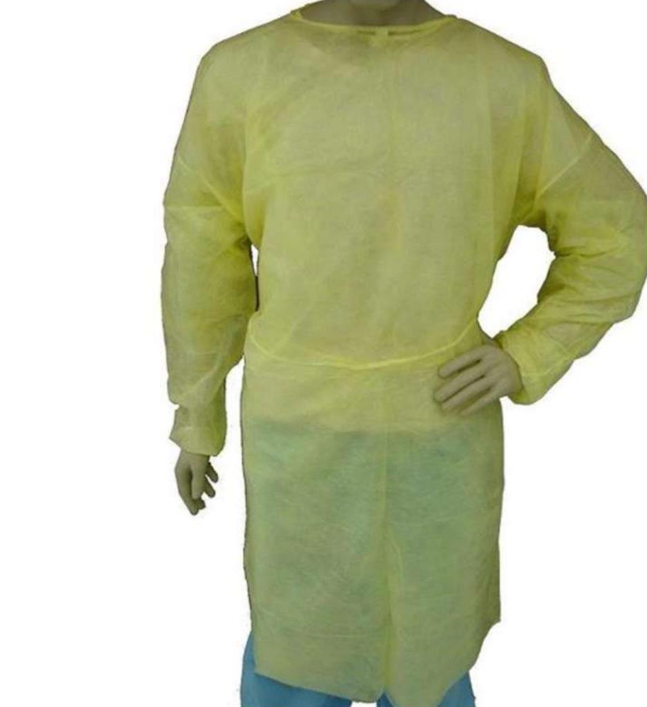 ISOlation Gown, Yellow SPP, EW, XLG 50/case