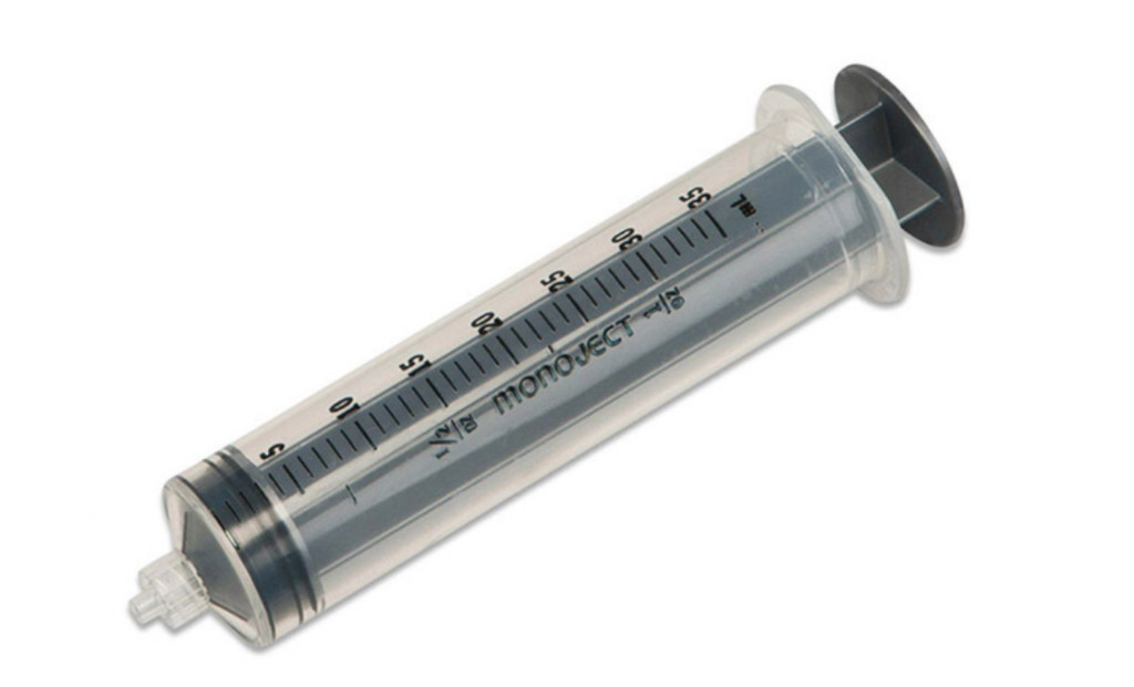 Monoject™ Luer Lock Tip Syringe, Rigid Pack, 35ML, 30/EA, 180/CS Sterile