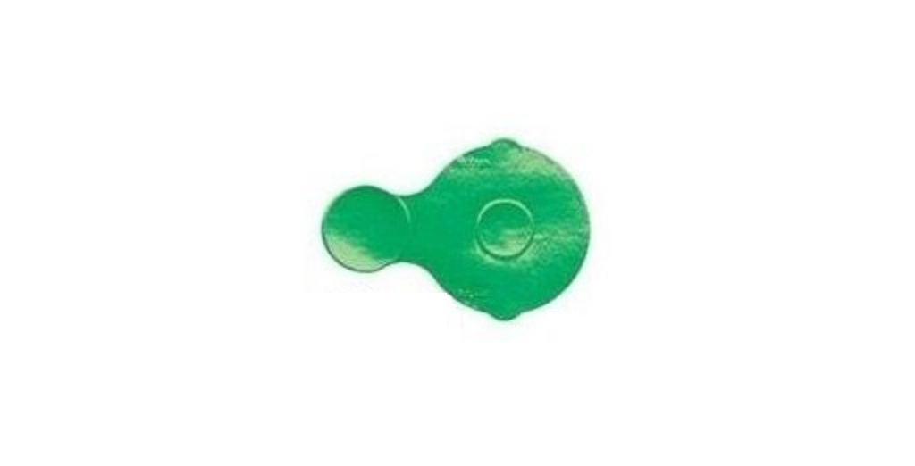 IVA Seal For 13mm Top Vials - Green 1000/box