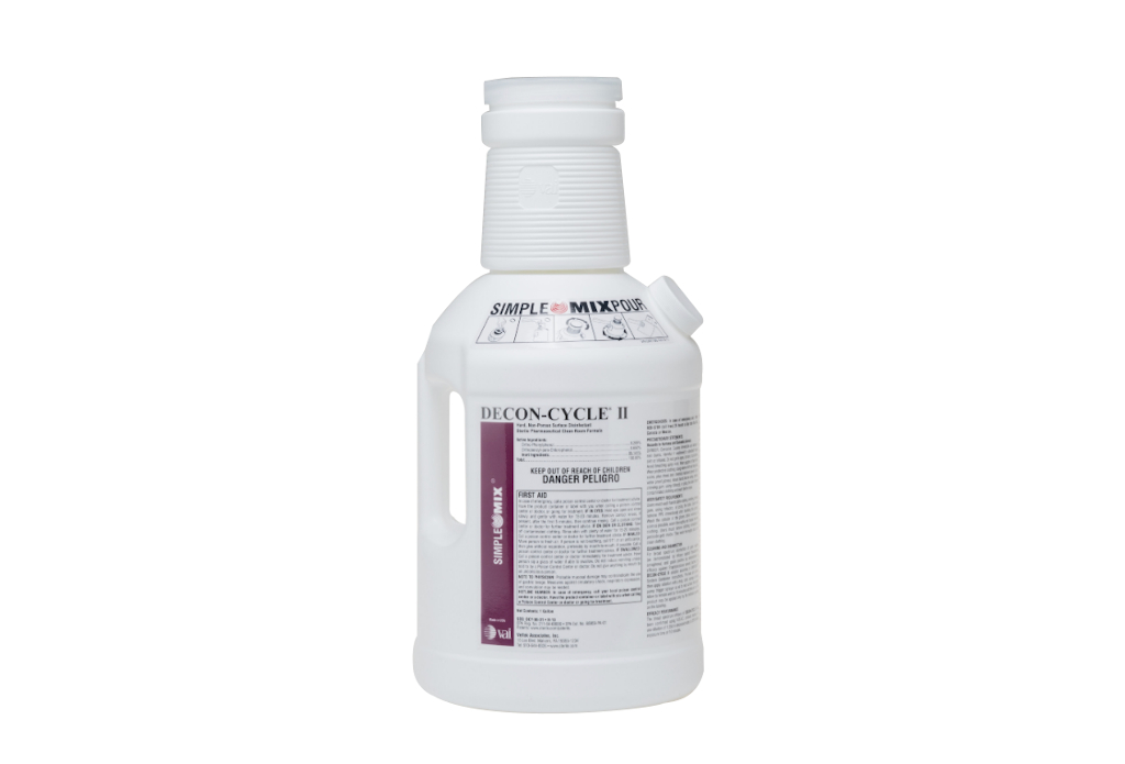 DECON-CYCLE II, 1 Gallon SimpleMix, Use Dilution 1:256, Sterile, 4/CS