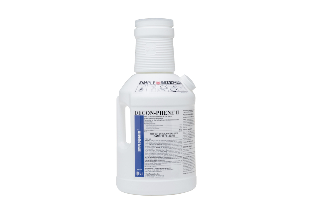 DECON-PHENE II, 1 Gallon SimpleMix, Use Dilution 1:64, Sterile, 4/CS