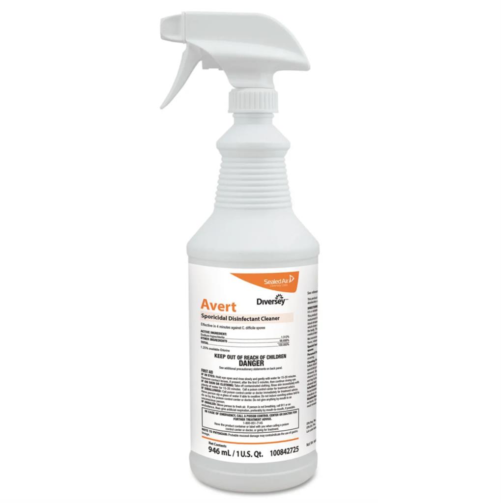 Avert™ Surface Disinfectant Cleaner Liquid 32 oz. Bottle