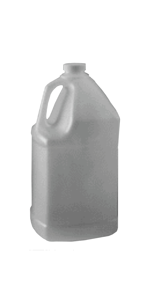 Solution Bottles - Gallon - Square Natural 4/case