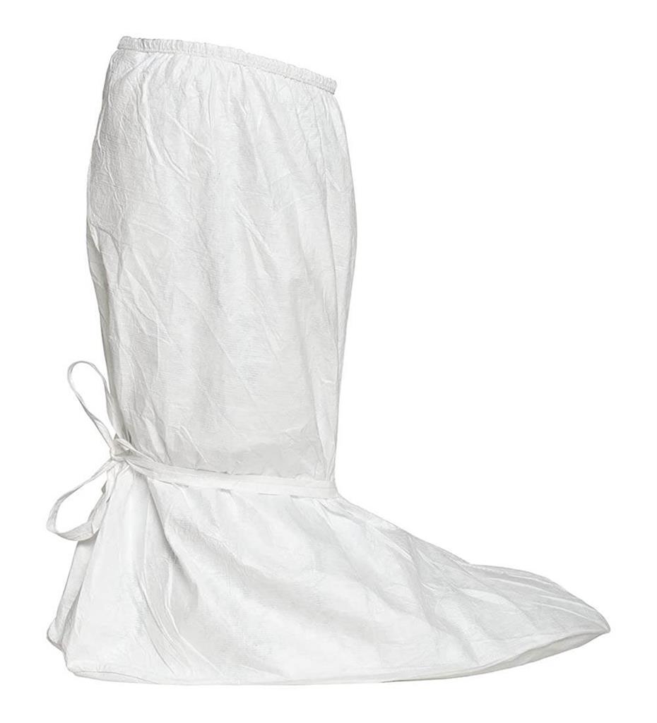 Boot Cover, Bound Seams, Ankle Tie, 18", Clean and Sterile, Large, 100/CS