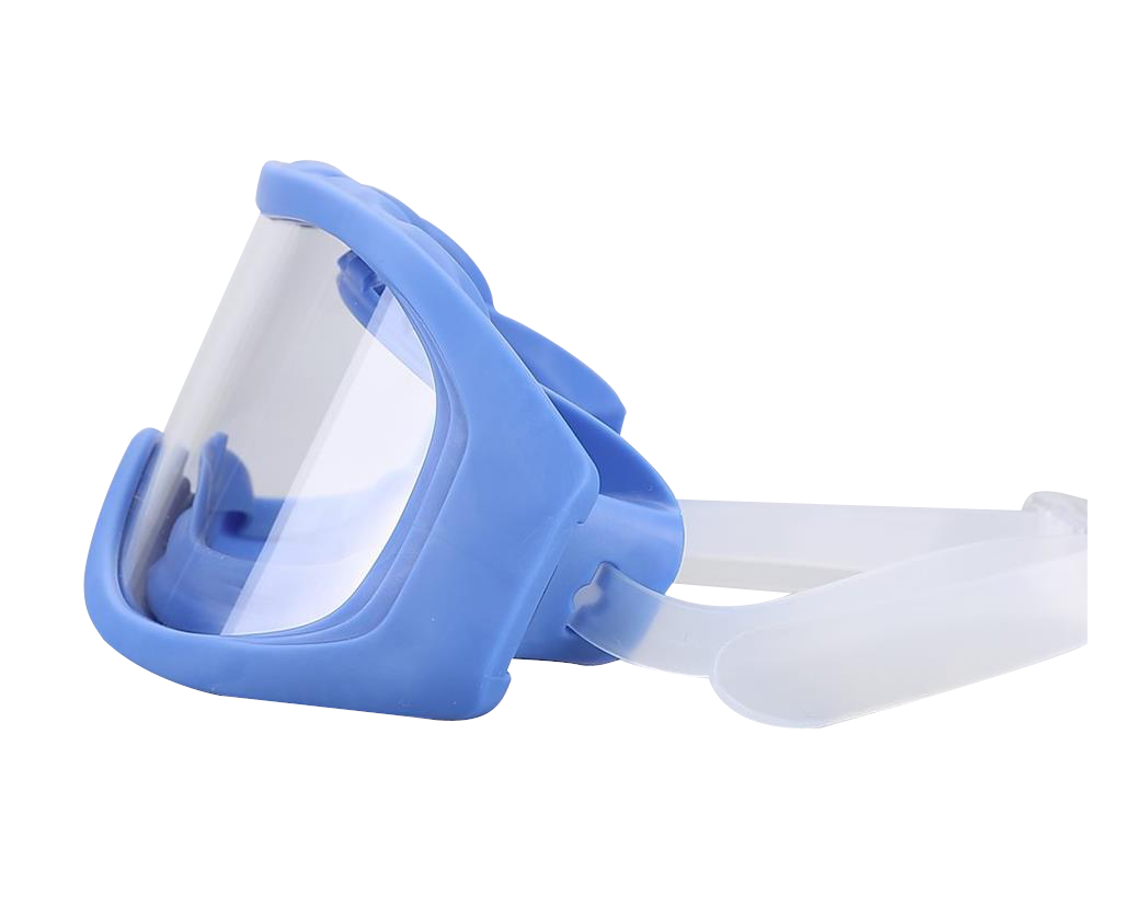 Sterile Autoclaved Cleanroom Goggle, Wide Panoramic Vision, White, 1/Each, 12 Goggles Per Case