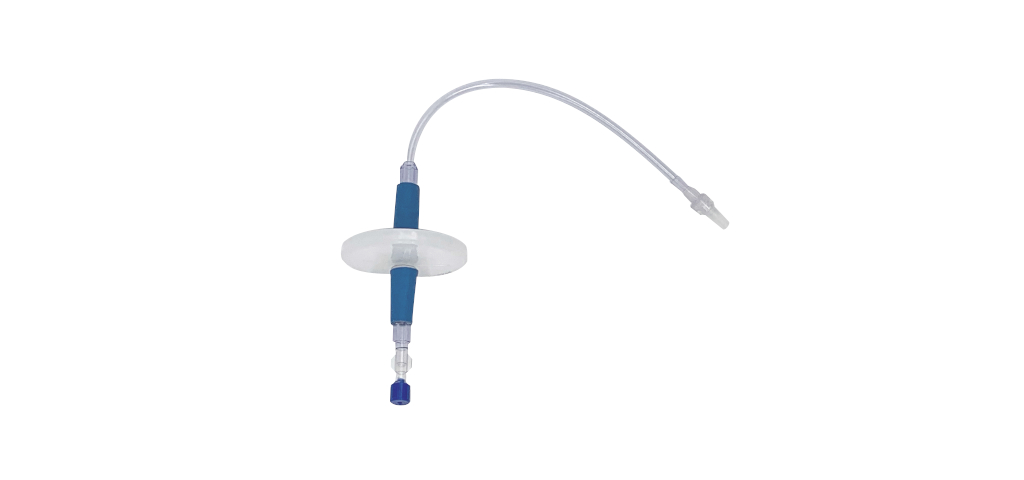 Sterile 8" with 50mm 0.22 micron filter extension set. DEHP free, Male and Female Luer Lock end. 10/
