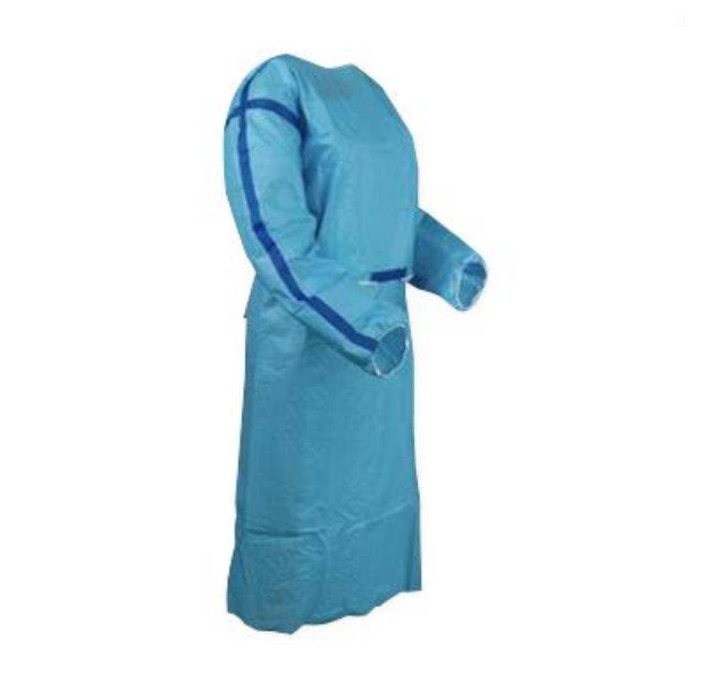 ISO Sterile Chemo Gown USP 800 Compliant, Level 3 impervious, Blue -XXX-Large, 1 Sterile Gown/Bag, 5