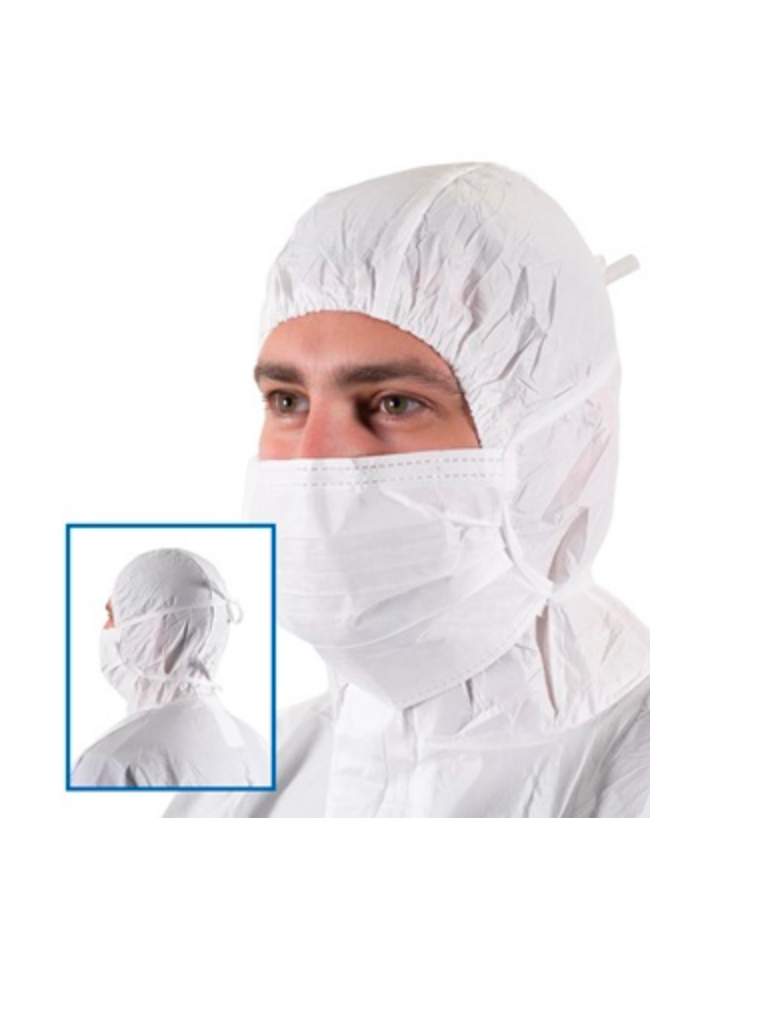 Sterile Tie-on Face Mask, 500/CS