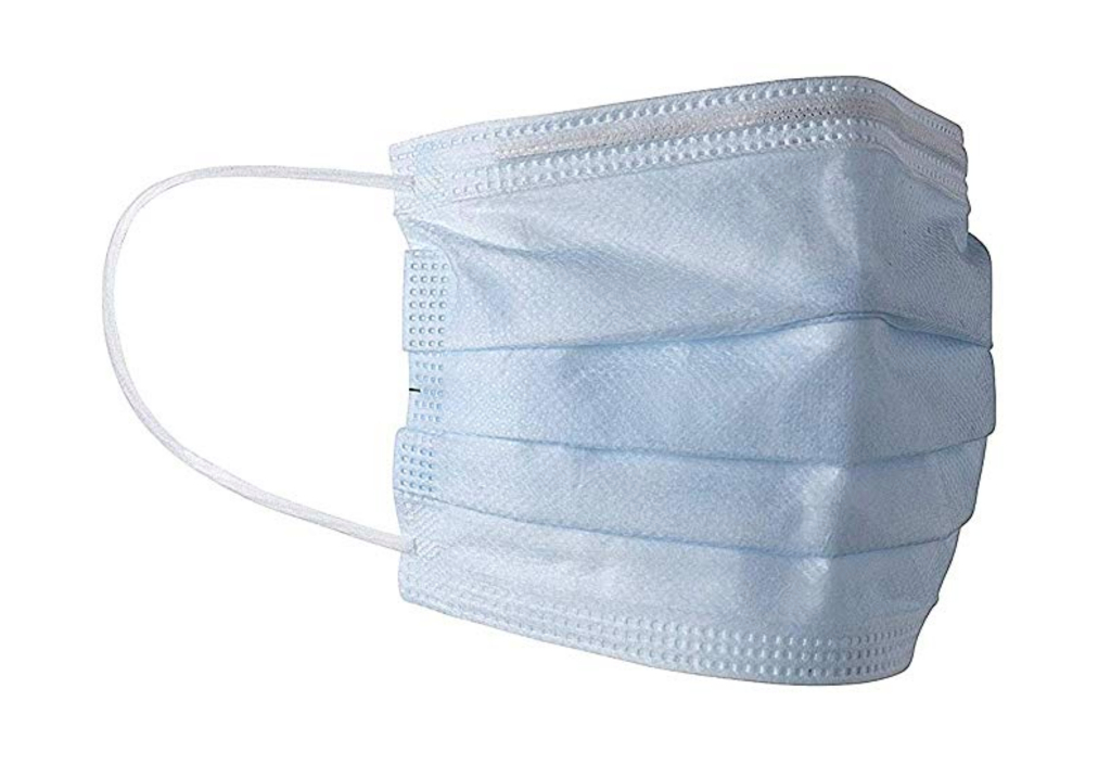 Medical Face Mask 3 ply, Blue, 50/box | ISO-MED, INC.