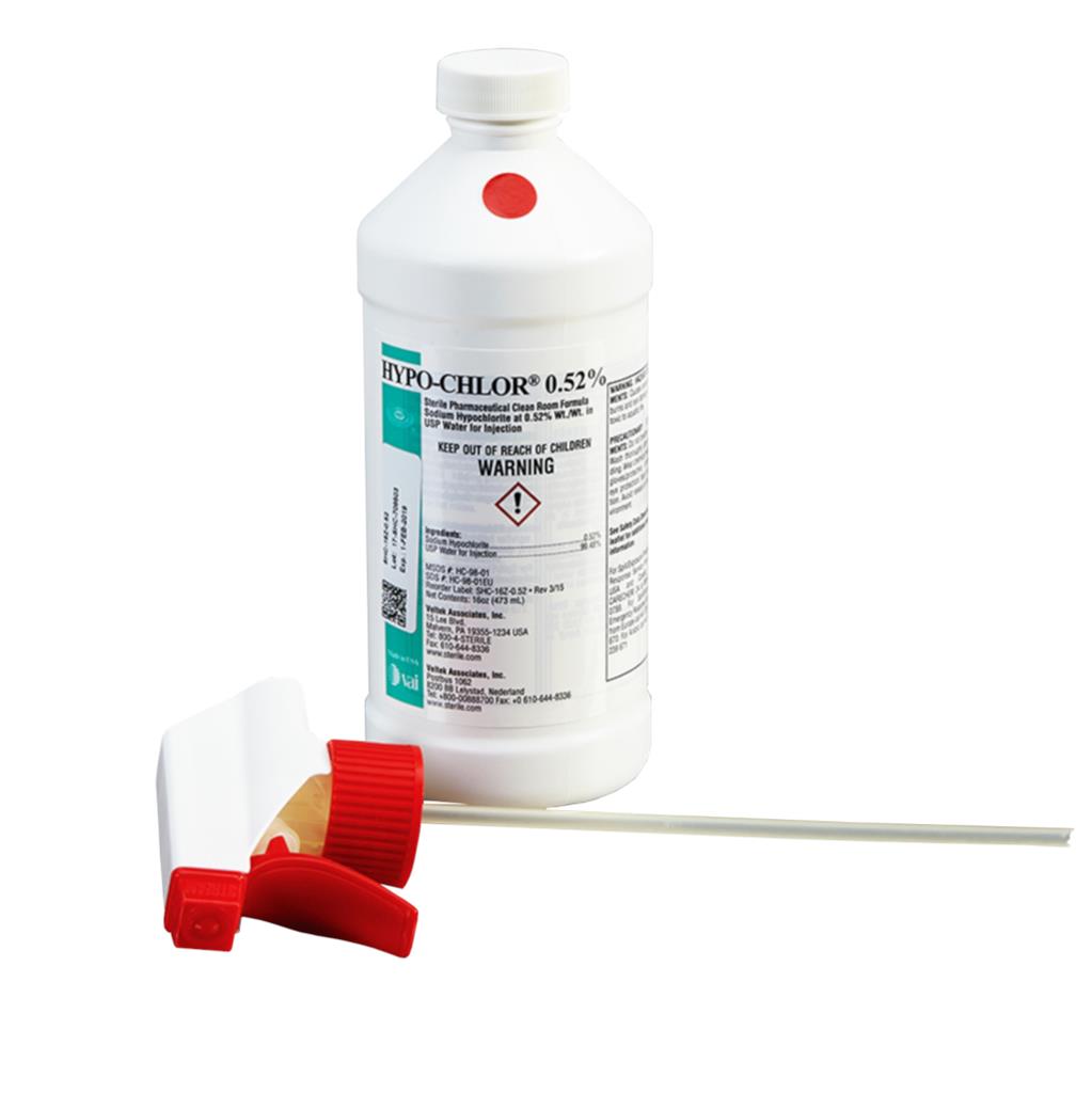 HYPO-CHLOR 0.52% 16 oz Sterile Trigger Spray Bottle, 12/CS