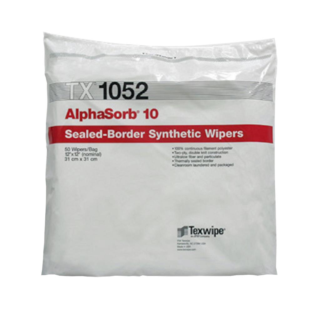 AlphaSorb 10 12" x 12" (31 cm x 31 cm)  two-ply, double-knit polyester, sealed-border