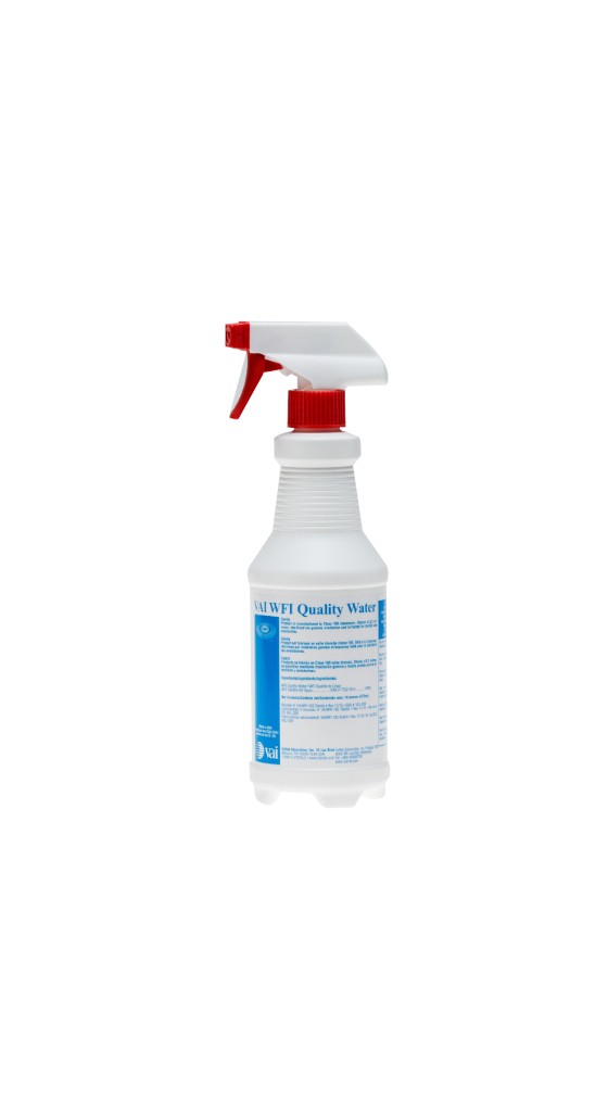 Bulk Water For Injection Grade Quality Water, 16 oz Attached Trigger Spray, 12/CS