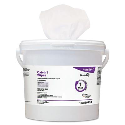 Surface Disinfectant Cleaner Oxivir® 1 Premoistened Wipe 160 Count Pail Disposable Scented