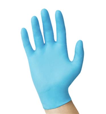 Blue Nitrile Exam Glove, Chemotherapy Tested,  Textured, Powder-Free, Size X-Large, 100/BX 10BX/CS
