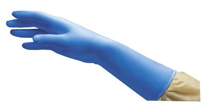 Sterile Chemo NitriDerm 12" Powder-Free Nitrile Synthetic Glove - X-Large 200 pair/cs