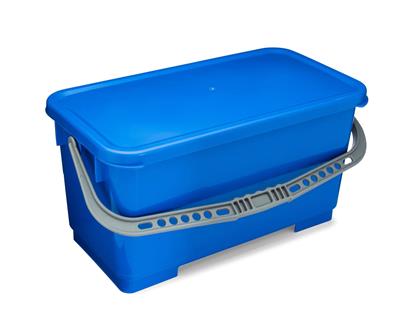 Bucket, 6 Gallon, Blue, Autoclavable (castors sold separately) 10/CS