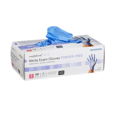 Confiderm ® 3.5C Nitrile Exam Gloves, Non Sterile, Chemo Tested, S, 200/EA 2000/CS