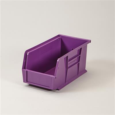 Super Tough Bin, 5.5x5x11, Purple, 1/EA