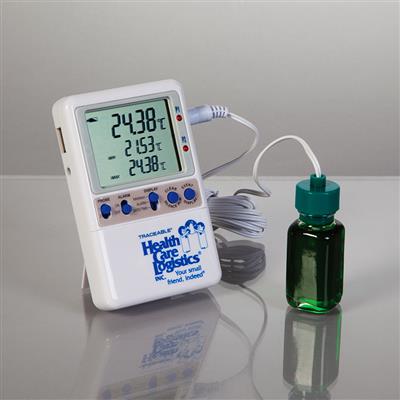 Excursion-Trac™ Datalogging Thermometer w/ probe bottle 1/EA