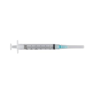 3 mL BD Luer-Lok™ Syringe with attached needle 21 G x 1-1/2 in., 100/EA 800/CS