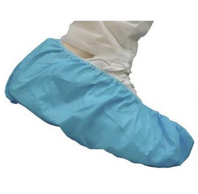Shoe Cover, Blue A/S SPP W/CPE Conductive Strip, Extra Large