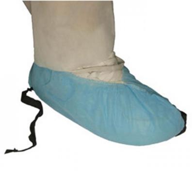 Shoe Cover, Blue SPP W/Conductive Strip, Large, 300/CS