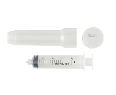 Monoject™ Luer Lock Tip Syringe, Rigid Pack, 20ML, Sterile, 50/EA, 300/CS