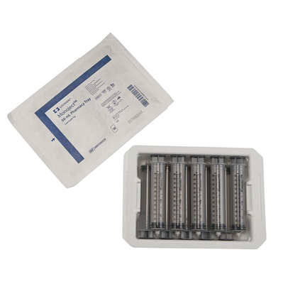 Monoject™ Luer Lock Tip Pharmacy Tray, 60ML, Sterile