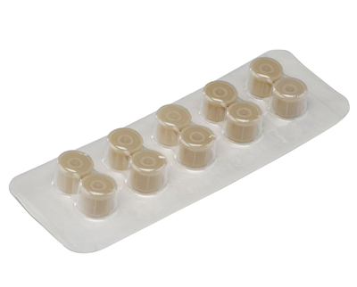 Monoject™ Syringe Tip Cap Tray, Sterile, 100/EA 1200/CS