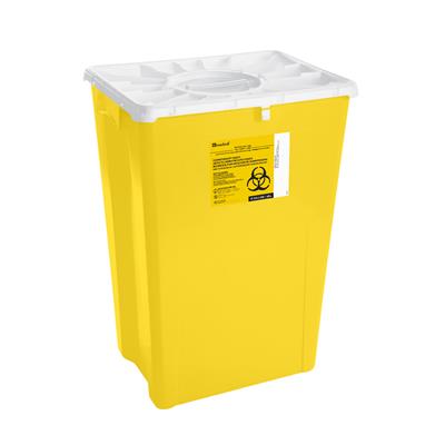 18Gal Chemotherapy Container, Duo/Port 7/CS