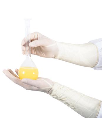 Sterile Latex Cleanroom Gloves, Size 6.5, 200PR/CS