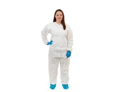 GammaGuard® CE, Sterile Coverall, Tunnelized Elastic Wrist & Ankle, Serged Seam, 2XL, 25/CS