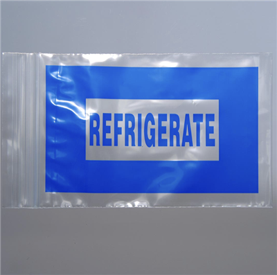 9" x 12" 2 mil Refrigerate Bag - Zipper Reclosable, 1000/CS
