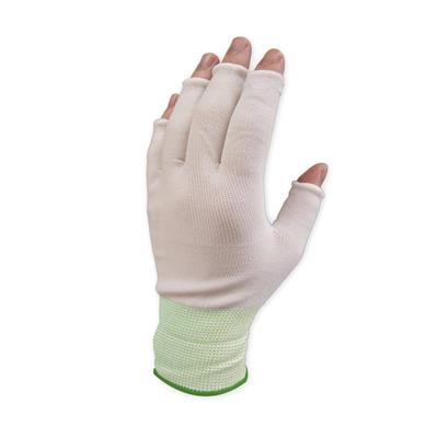 PureTouch Glove liners, Green Cuff, Small, Half Finger, 300/CS