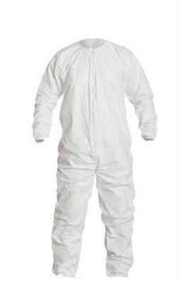 Coverall, Zipper Front, Elastic Wrist And Ankle, Sterile, 3X, 25/CS