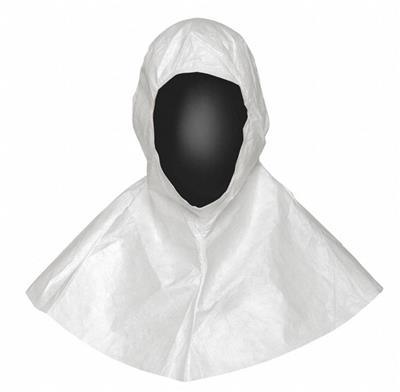 Tyvek, IsoClean, Disposable Hood, White, Universal, 100/CS