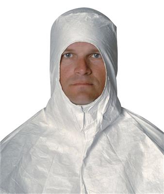 Hood, Bound Seams, Full Face Opening, Bound Opening, Ties with Loops for Fit, Clean/Sterile, 100/CS